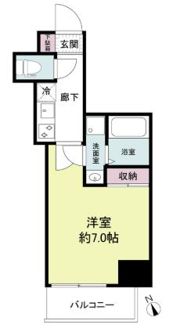 セレニテ兵庫エクラの間取り画像