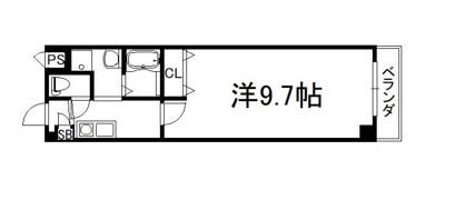 シャトー同志社前の間取り画像
