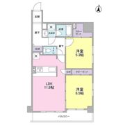 ボヌール都立大学弐番館の間取り画像