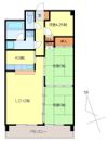第3阿賀中央ハイツの間取り画像
