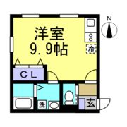 ベルセ常滑Ⅲの間取り画像