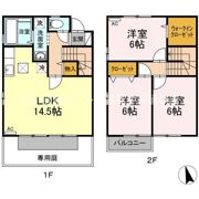 プレスティージュ土器町東 B棟の間取り画像