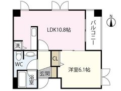 メルローズプレイスの間取り画像