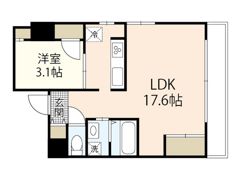 EAST132°の間取り画像