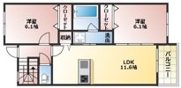 ホワイトレーク大将軍の間取り画像