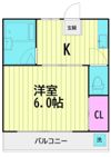 ミロクハイツⅡの間取り画像
