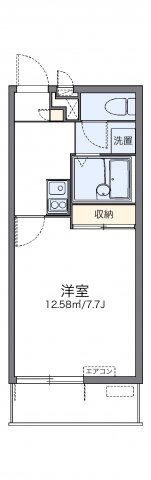 レオパレスグランディ朝日の間取り画像
