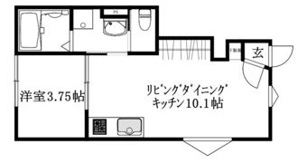 BELGRAVIA 鎌田駅前 PREMIUMの間取り画像