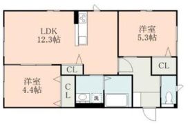 プラム春日の間取り画像