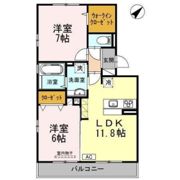 アンベリール A棟の間取り画像