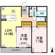 メゾン ド アンの間取り画像