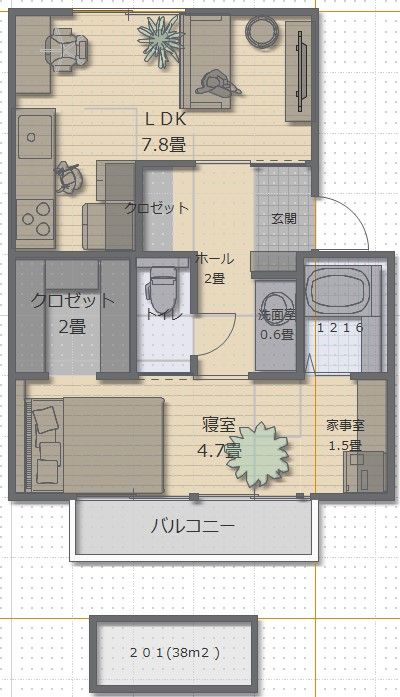 間取図