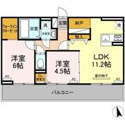 サンセール問屋町の間取り画像