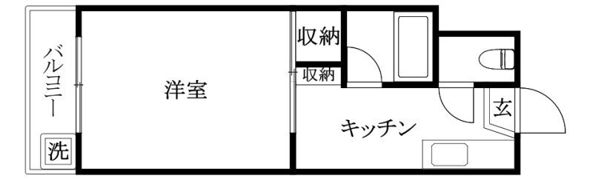 レジデンス松山城北の間取り画像