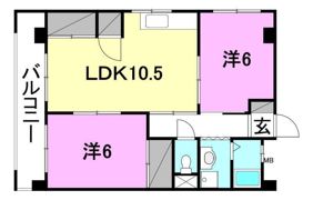 コーポ藤平の間取り画像