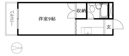 オックスフォードサーカス南市駅の間取り画像