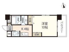 グロリアス十日市の間取り画像