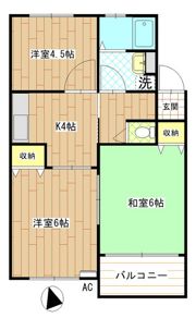 中西ビルの間取り画像