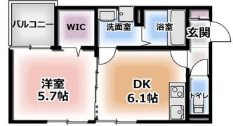 S Apt．門真元町の間取り画像