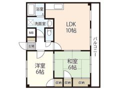 ミリオンハイム日の出の間取り画像