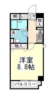 エイト御影の間取り画像