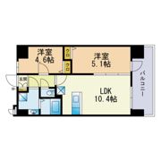 Modern Palazzo県庁口の間取り画像