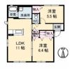 エアトベール A棟の間取り画像