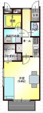 パレット39 Bの間取り画像