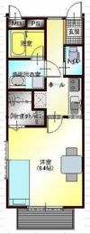 パレット39 Bの間取り画像