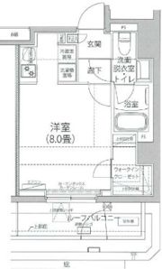 アイルグランディール錦糸町の間取り画像