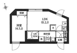 レピュア南大井レジデンスの間取り画像