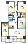 山根町パークホームズの間取り画像