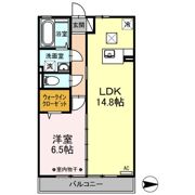 ウィルモア夷山 B棟の間取り画像