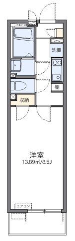 レオネクストヴィヴレの間取り画像