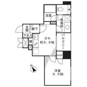 藤和シティホームズ上野山伏町の間取り画像