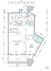 パークタワー勝どき サウス棟の間取り画像