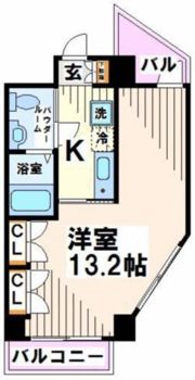 エルセレッソの間取り画像