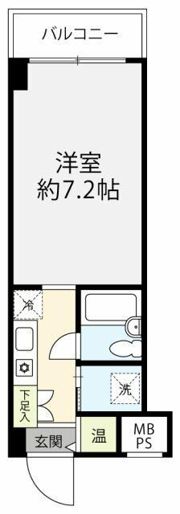 コスモフォーラム三鷹の間取り画像