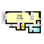 ジュネス・Tの間取り画像