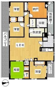 サンブルグ通町の間取り画像