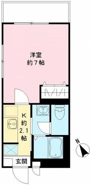 クレッセント山王の間取り画像
