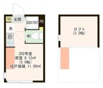 マルバ上板橋の間取り画像