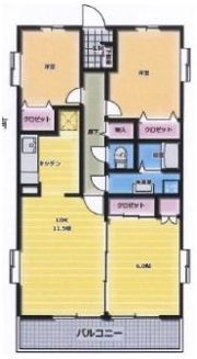 ヴェルドミール田無の間取り画像
