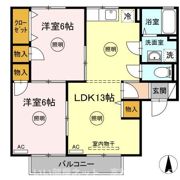 グランシャトー B棟の間取り画像