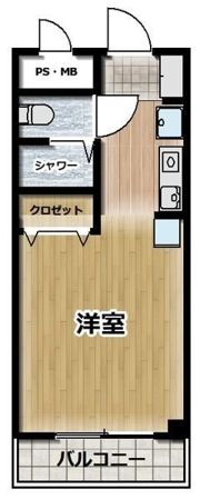 ライオンズマンション磯子第3の間取り画像