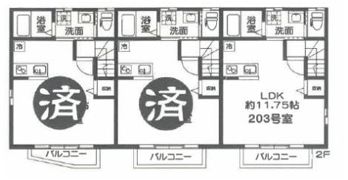 maison de maniの間取り画像