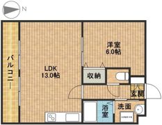 ラ・セフィーロⅤの間取り画像