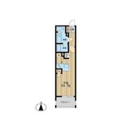 ニューシティアパートメンツ芝公園の間取り画像