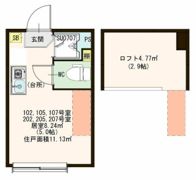 ハーモニーテラス南阿佐ヶ谷の間取り画像