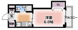 アメニティハイツ忍ケ丘の間取り画像